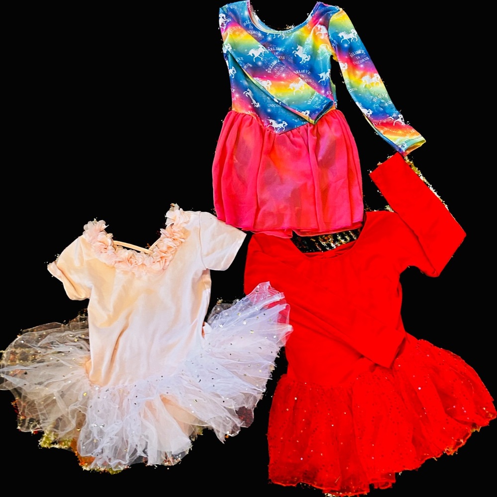 Girls Size Large Dance/Gymnastics Leotards